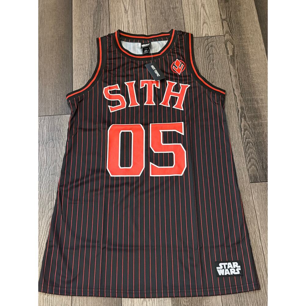 Her Universe Black and Red 'SITH 05' Midi Dress